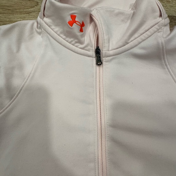 Under Armour Jackets & Blazers - Under Armour Light Pink Fitted Jacket